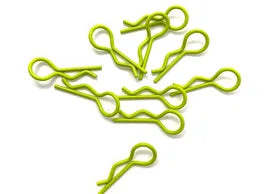 Team Zombie Body Clips 1/10 Signature Z-Yellow (10) - Speedy RC