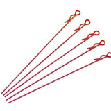extra long body clip 1/10 - metallic red (5) - Speedy RC