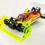 TOE AND CAMBER WHEELS (FRONT) GREEN - Speedy RC