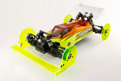 TOE AND CAMBER WHEELS (FRONT) GREEN - Speedy RC
