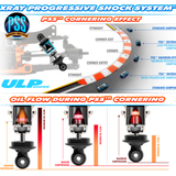 XRAY ULP ALU PROGRESSIVE SHOCK SYSTEM - SET (2) - Speedy RC
