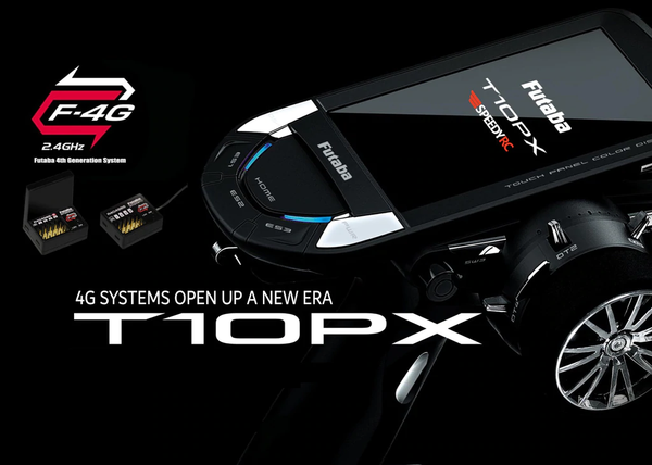 FUTABA T10PX 2.4Ghz Transmitter F-4G Radio (4th generation