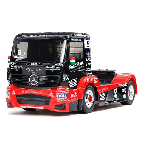 Tamiya 1/10 Race Truck Actros Mercedes-Benz MP4 Motorsport Clear Body Set For TT01E TT02 (58683) - Speedy RC