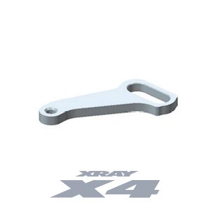 XRAY X4 ALU REAR ARS PLATE - SWISS 7075 T6 (2) - XY302393